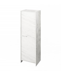 Распашной шкаф-гардероб Festus FI-621.G, Хромикс белый/Мрамор Леванто белый в Ангарске