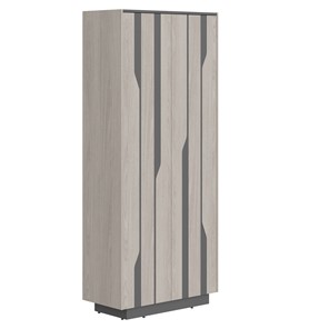 Шкаф для одежды LINE Дуб-серый-антрацит СФ-574401 (900х430х2100) в Ангарске