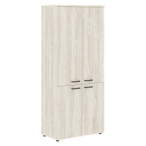 Шкаф с глухими низкими и средними дверьми и топом XTEN сосна Эдмонд  XHC 85.3 (850х410х1930) в Братске