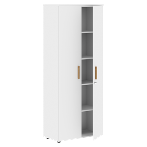 Шкаф широкий высокий FORTA Белый FHC 80.1(Z) (798х404х1965) в Ангарске