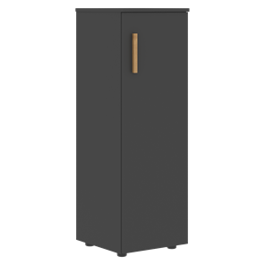 Средний шкаф колонна с глухой дверью правой FORTA Черный Графит  FMC 40.1 (R) (399х404х801) в Ангарске