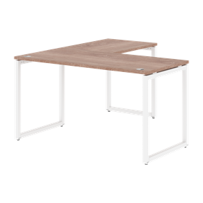 Письменный стол угловой правый XTEN-Q Дуб-сонома- белый XQCT 1415 (R) (1400х1500х750) в Ангарске