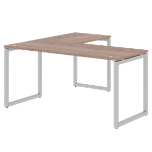Письменный стол угловой правый XTEN-Q Дуб-сонома- серебро XQCT 1615 (R) (1600х1500х750) в Братске