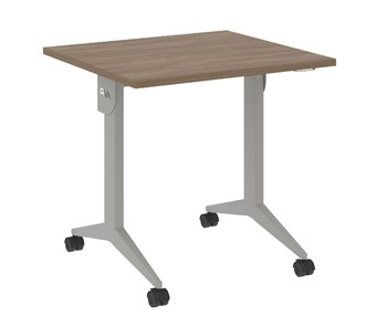 Мобильный стол X.M-1.7, Металл серый/Дуб Аризона в Ангарске