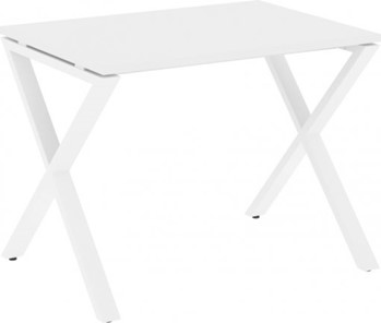 Стол письменный Loft VR.L-SRX-2.7, Белый Бриллиант/Белый металл в Ангарске