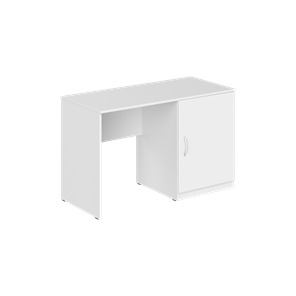 Стол с тумбой под холодильник KANN KTFD 1255 R Правый 1200х550х750 мм. Белый в Ангарске