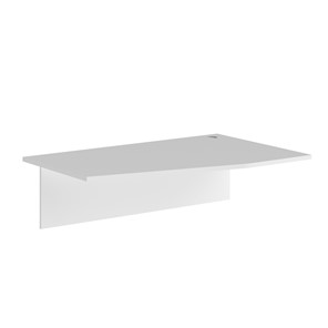 Дополнительный стол правая XTEN Белый  XCT 149-1(R) (1400х900х25) в Ангарске