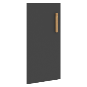Дверь для шкафа низкая левая FORTA Черный ГрафитFLD 40-1(L) (396х18х766) в Ангарске
