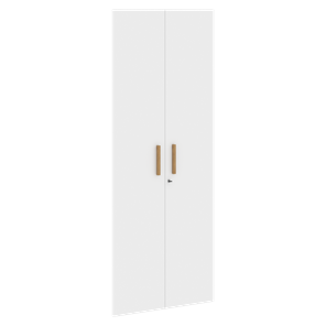 Высокие двери для шкафов с замком FORTA Белый FHD 40-2(Z)  (794х18х1932) в Ангарске