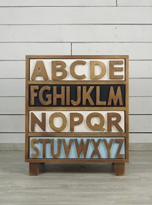 Комод Alphabeto Birch (RE-032ETG4) в Ангарске