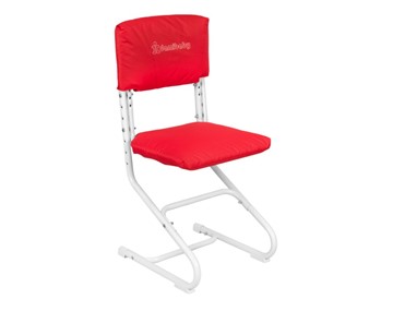 Набор чехлов на спинку и сиденье стула СУТ.01.040-01 Красный, ткань Оксфорд в Ангарске