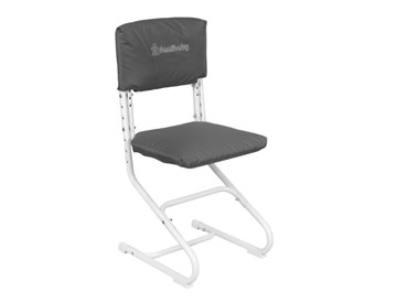 Комплект чехлов на спинку и сиденье стула СУТ.01.040-01 Серый, ткань Оксфорд в Ангарске