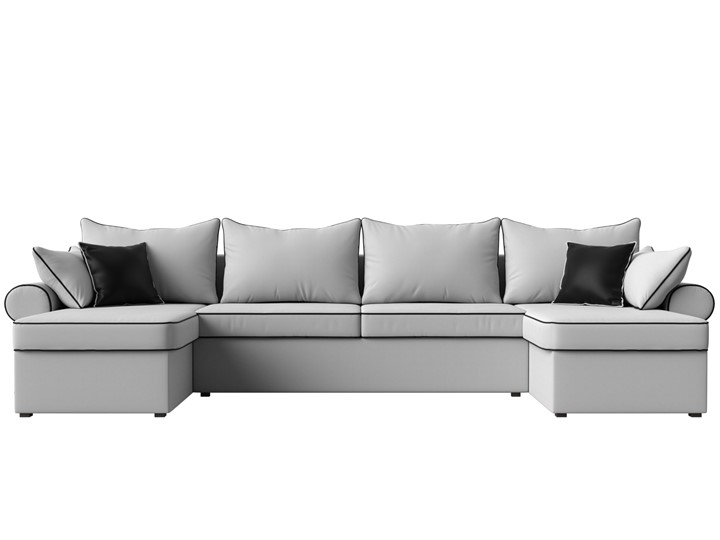 П-образный диван Элис, Белый (экокожа) в Ангарске - изображение 3