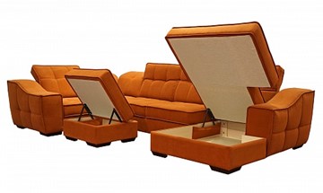 Угловой диван N-11-M (П1+ПС+УС+Д2+Д5+П1) в Братске - предосмотр 2