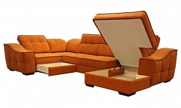 Угловой диван N-11-M (П1+ПС+УС+Д2+Д5+П1) в Братске - предосмотр 1