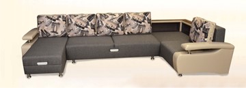 П-образный диван Престиж-15 люкс с полкой в Ангарске - предосмотр 2