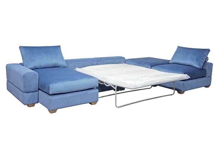 П-образный диван V-10-M П (П1+Д4+Д2+УС+ПС), Memory foam в Братске - изображение 1