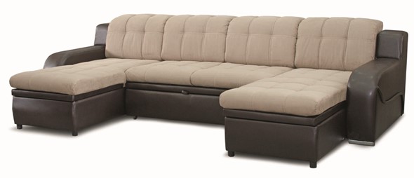 П-образный диван Жемчуг 2 ПДУ в Братске - изображение