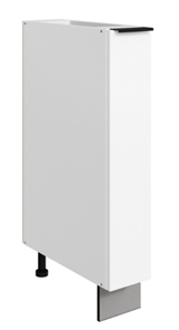 Шкаф рабочий Стоун L150 (1 дв.гл.) (белый/джелато софттач) в Ангарске