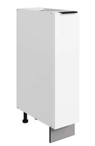 Тумба на кухню Стоун L200 (1 дв.гл.) (белый/джелато софттач) в Ангарске
