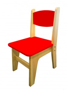 Детский стул Вуди красный (H 260) в Ангарске