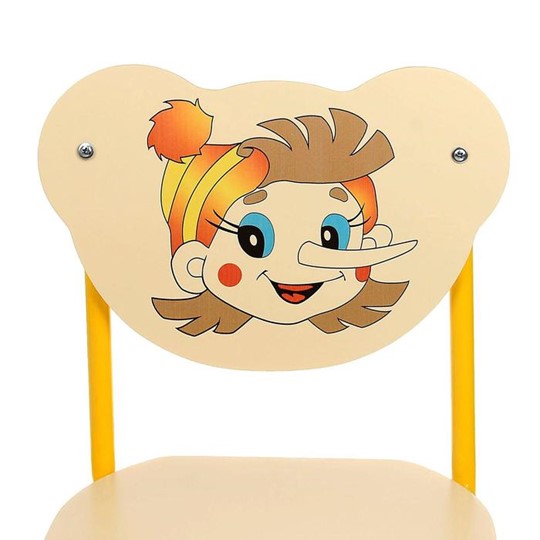 Детский стул Буратино (Кузя-БР(1-3)БЖ) в Ангарске - изображение 1