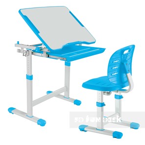 Растущий стол и стул Piccolino III Blue в Ангарске