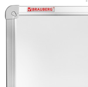 Магнитная доска для рисования BRAUBERG 100х150 см, алюминиевая рамка в Ангарске - предосмотр 3