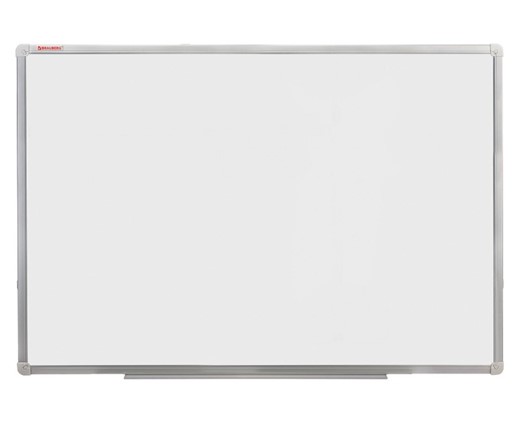Магнитная доска для рисования BRAUBERG 100х150 см, алюминиевая рамка в Братске - изображение