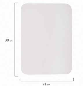 Магнитно-маркерная доска на холодильник BRAUBERG, 30х21 см с маркером, магнитом и салфеткой в Ангарске - предосмотр 8