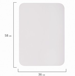 Доска магнитно-маркерная на холодильник BRAUBERG, 58х36 см с маркером, магнитом и салфеткой в Ангарске - предосмотр 8