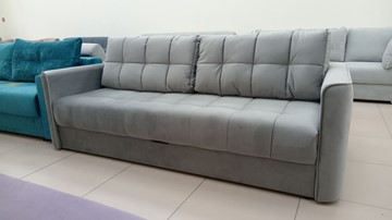 Прямой диван Татьяна 5 БД Граунд 05 серый в Ангарске
